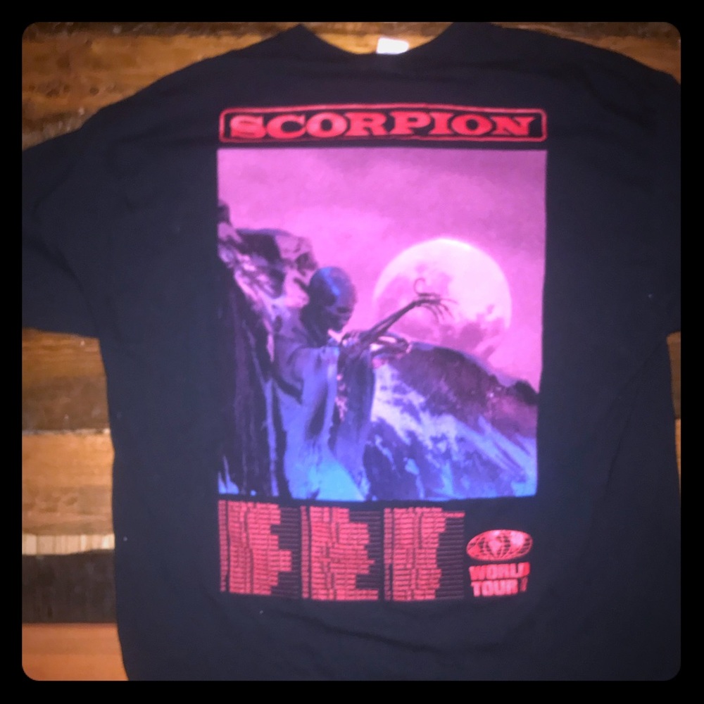 Drake Scorpion World Tour Shirt